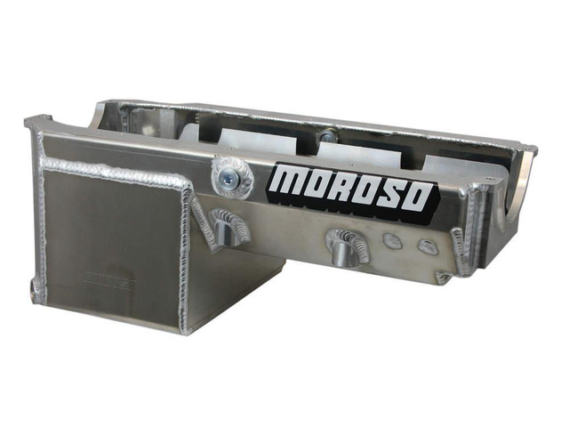 OIL PAN SBC ALUM. DUAL K. O.