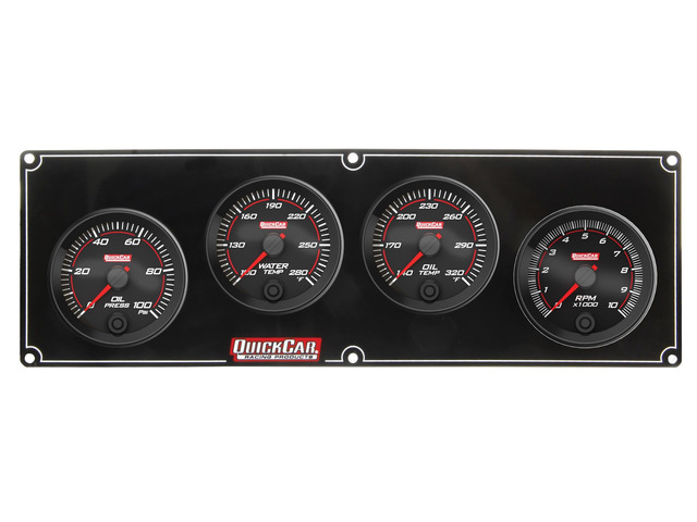 Redline 3-1 Gauge Panel OP/WT/OT w/2-5/8in Tach