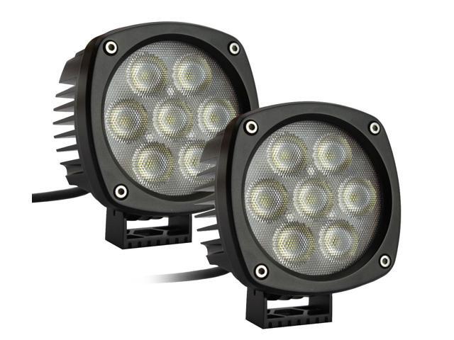 RS-4CREE-35W-2 - HD Series 4.3in 35W/5,000LM Round CREE LED Spot Light (Pair)
