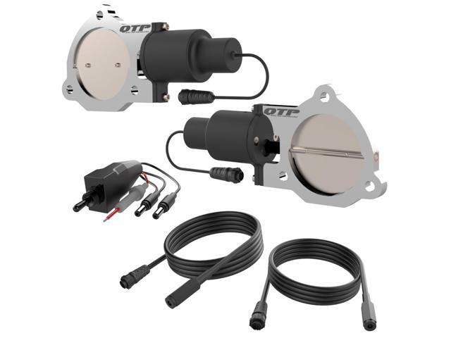 Dual 3.5in Electric Exha ust Cutout Valves
