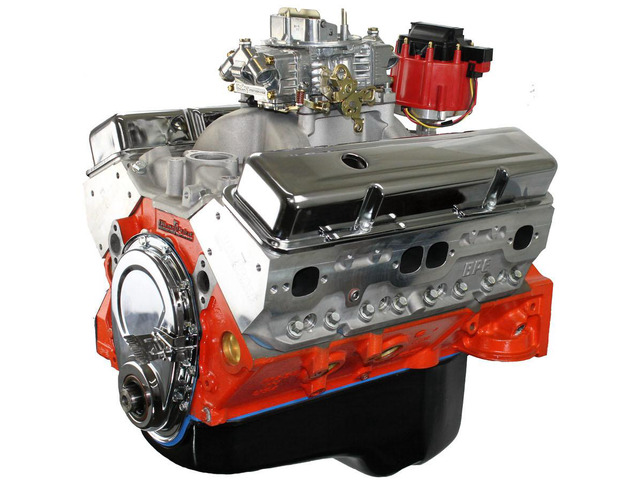 SBC 383 Crate Engine - Base Dressed w/Alm Heads