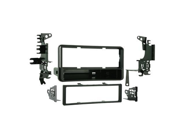 Metra - Dash Kit for Select 2000-2014 Toyota RAV4 XV Crosstrek Celica MR2 DIN - Black - image 3