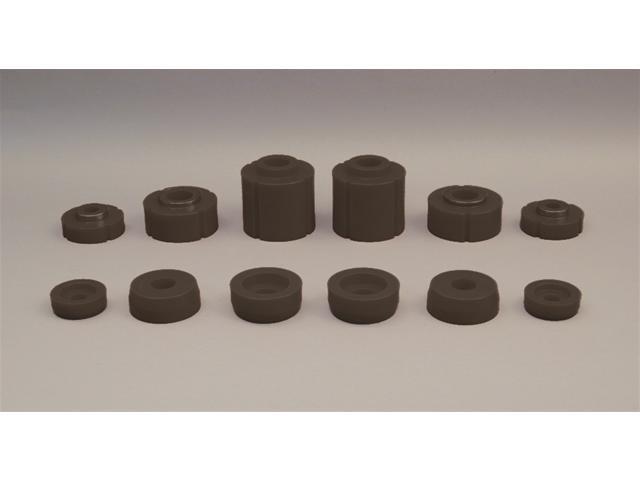 Prothane 6-108-BL Body And Cab Mount Bushing Kit Fits 80-96 F-150 F-250 F-350