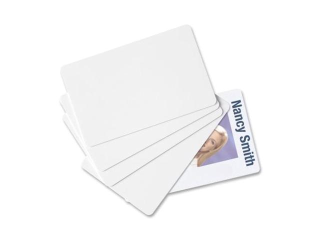 Baumgartens Blank ID Cards CR80 Size 30 mil 2-1/8'x3-3/8' 100/PK WE 80300