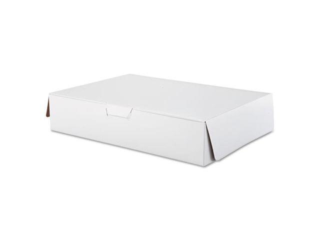 SCT Tuck-Top Bakery Boxes 19w x 14d x 4h White 50/Carton 1029