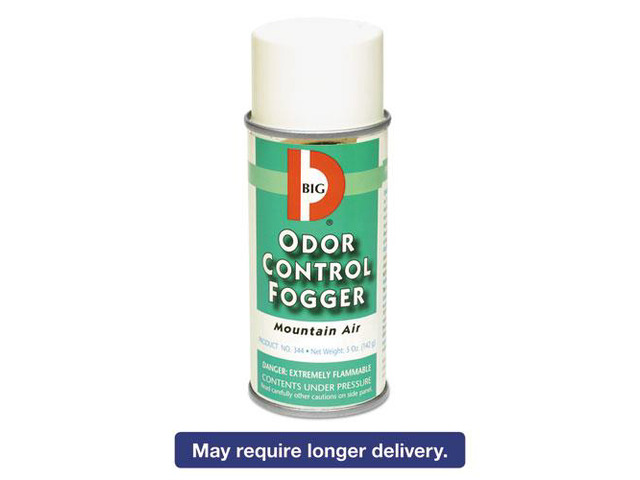 Odor Control Fogger, Mountain Air Scent, 5 oz Aerosol, 12/Carton BGD344