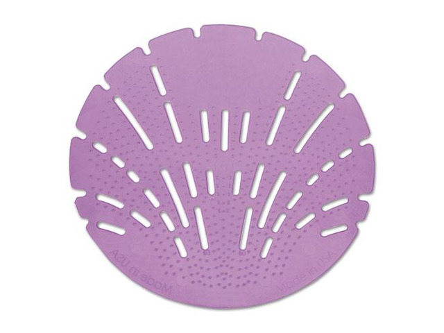 Pearl 3D Urinal Screen, Melon Mist, Clear, 10/Pack, 6 Pack/Carton BGD621CT
