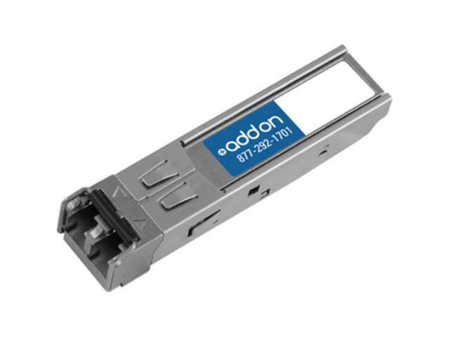 AddOn HP J9143B Compatible TAA Compliant 1000Base-BX SFP Transceiver (SMF 1310nmTx/1490nmRx 10km LC DOM)