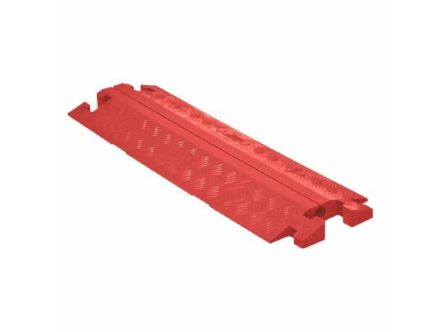 Cable Protector, Split Top, Polyurethane, T Shaped, Number of Channels 1