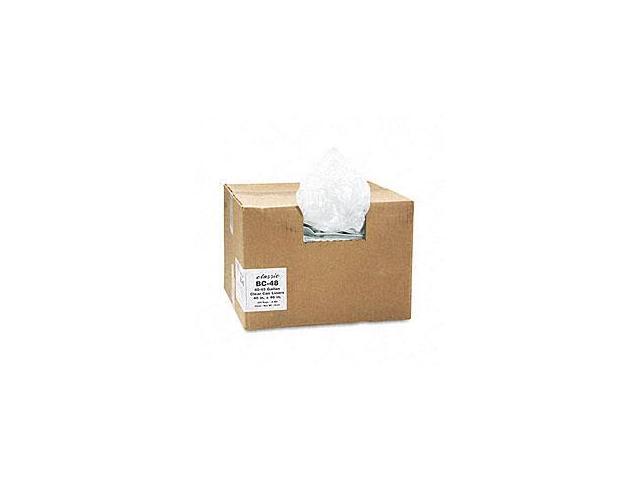 Webster - WEBBC48 - Clear Low-Density Can Liners, 40-45gal, .63 Mil, 40 x 46, Clear, 250/Carton