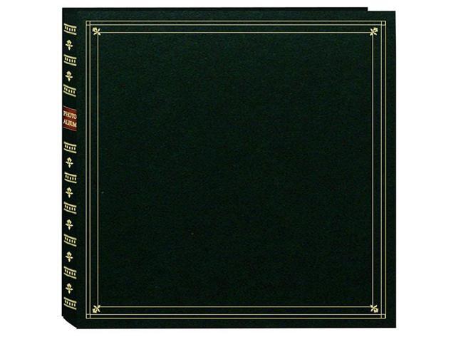 Pioneer Large Format Hunter Green with Gold Accents Cover Memo Album with 120 Bonus Pockets