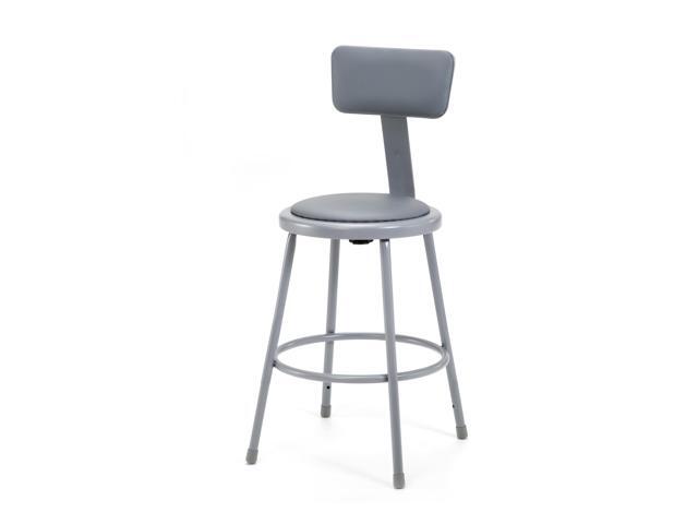 24-inch Vinyl Padded Stool