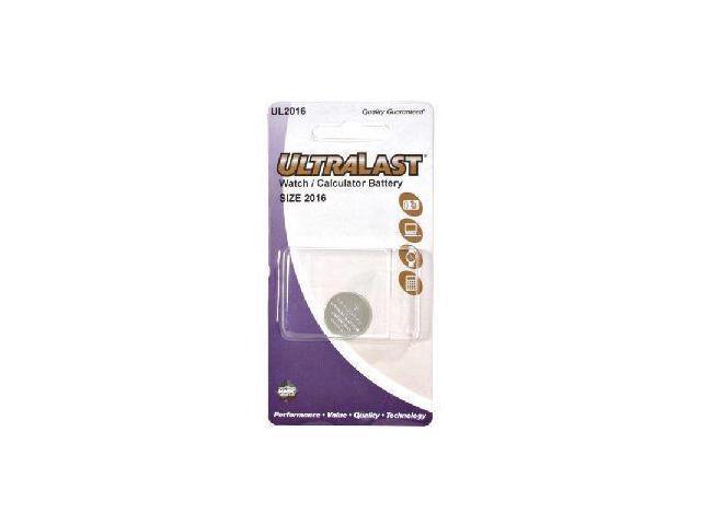 NABC UltraLast UL2016 Lithium Button General Purpose Battery