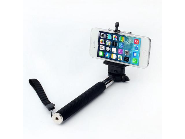 Extendable Wireless Handheld Multi Function Selfie Stick with separate Remote for Smartphone(Black)Pack of 1