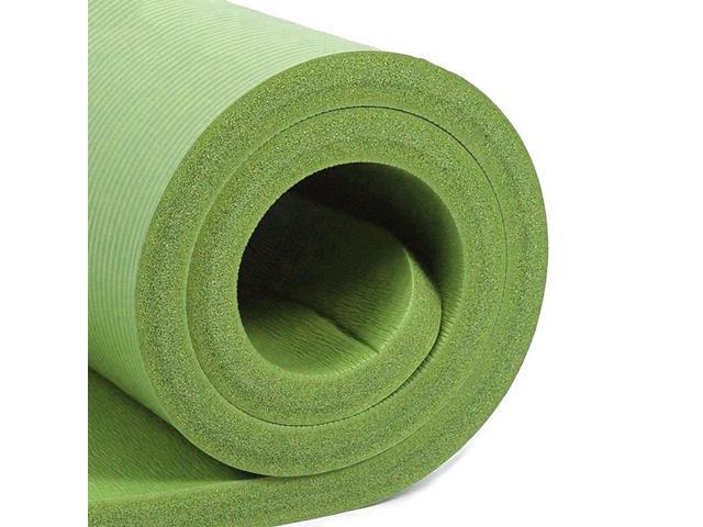 AUM High Density HD Foam Tech Yoga Exercise Mat - 72' x 24' x 0.4'