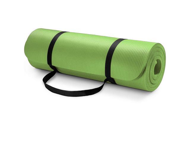 AUM High Density HD Foam Tech Yoga Exercise Mat - 72' x 24' x 0.4'