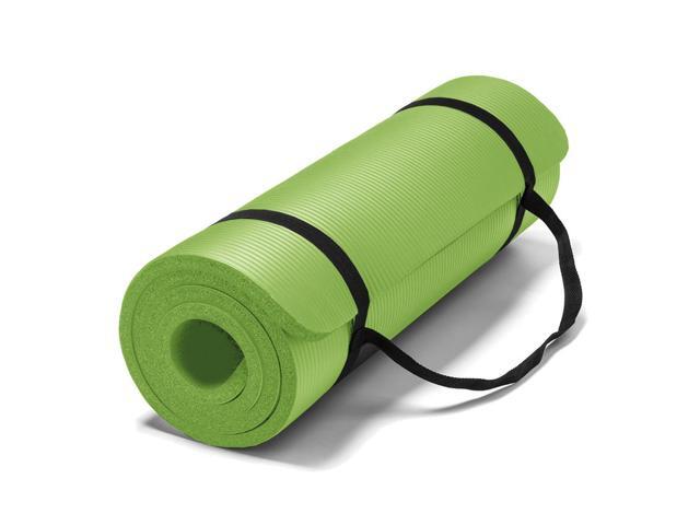 AUM High Density HD Foam Tech Yoga Exercise Mat - 72' x 24' x 0.4'