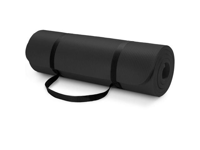 AUM High Density HD Foam Tech Yoga Exercise Mat - 72' x 24' x 0.4'