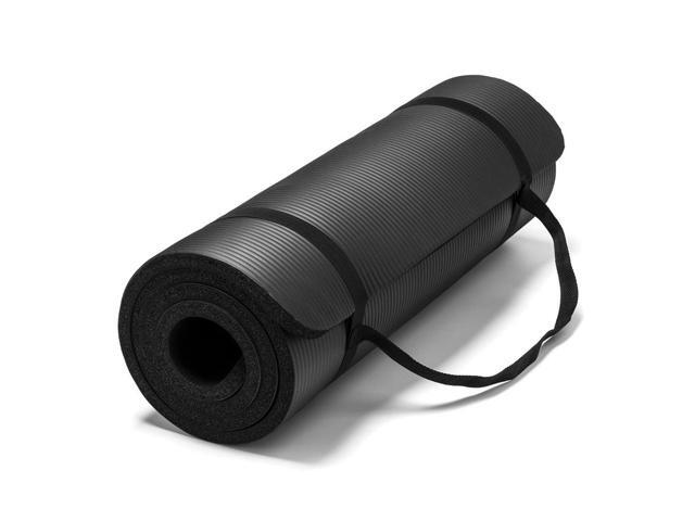 AUM High Density HD Foam Tech Yoga Exercise Mat - 72' x 24' x 0.4'