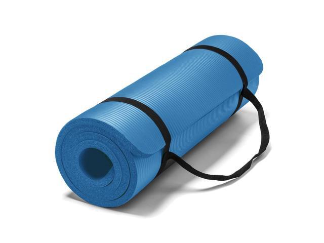 AUM High Density HD Foam Tech Yoga Exercise Mat - 72' x 24' x 0.4'