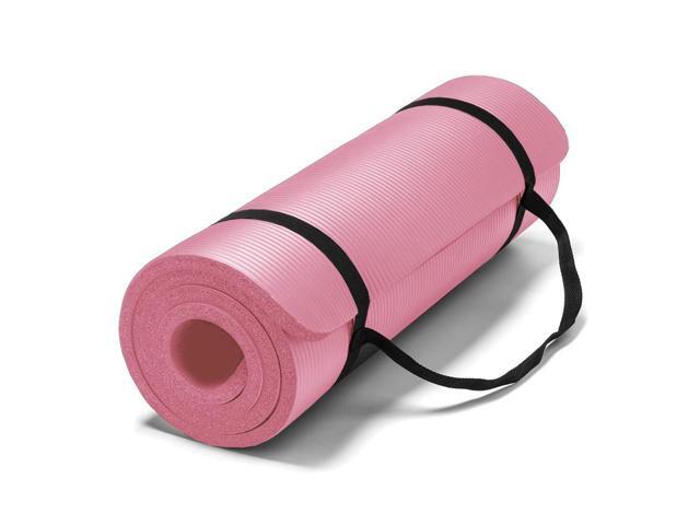 AUM High Density HD Foam Tech Yoga Exercise Mat - 72' x 24' x 0.4'