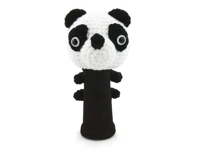 StitchHead Hand Stitched Yarn Animal Driver/Wood Head Cover (Panda)