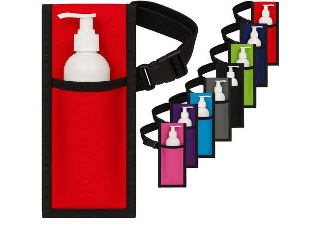 Royal Massage Single Adjustable Massage Oil/Lotion Holster - Bottle Not Included (Red)