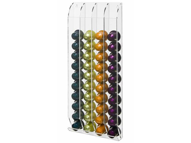 OnDisplay Wall Mounted Acrylic Nespresso Coffee Capsule/Pod Holder OnDisplay Wall Mounted Acrylic Nespresso Coffee Capsule/Pod Holder