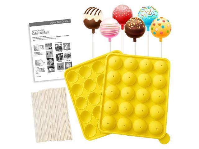 Cake Pops Instant Silicone Baking Pan Set