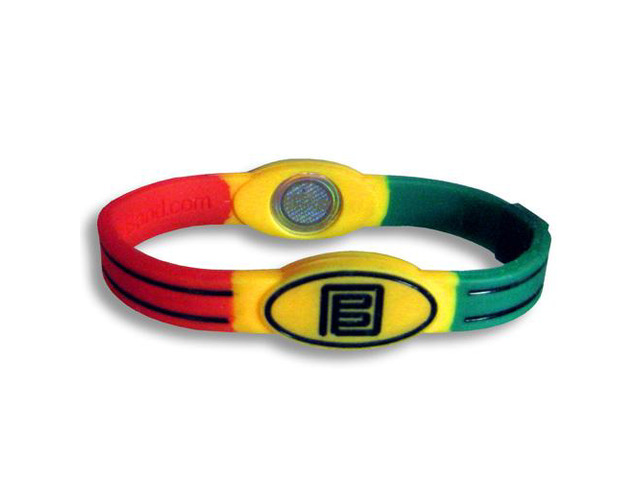 Pure Energy Flex Balance Band - Hologram Frequency Embedded Technology Silicone Bracelet (Irie, S)