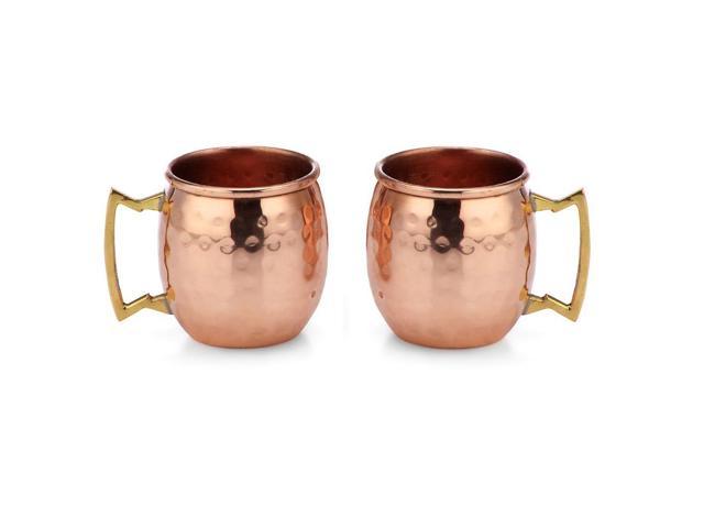 Photos - Barware Modern Home Authentic 100 Solid Copper Hammered Moscow Mule Mug Shot Glass