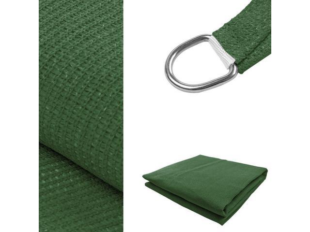 Modern Home Sail Shade Square - 16.5' x 16.5' UV Sun Blocking Canopy (Green)