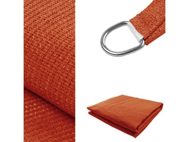 Modern Home Sail Shade Square - 16.5' x 16.5' UV Sun Blocking Canopy (Terra)
