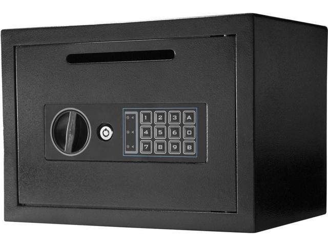 Photos - Safe Barska Black Compact Keypad Depository  AX11934 