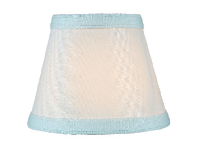 3x5x4 Clip-on Candelabra Lamp Shade Light Oatmeal Fabric
