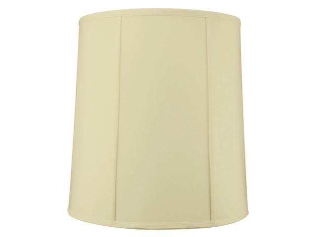 Egg Shell Empire Shantung Fabric Drum Lamp Shade 14x16x17