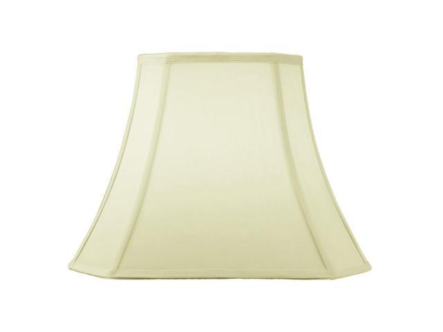 9x16x12 Square Cut Corner Lamp Shade Eggshell