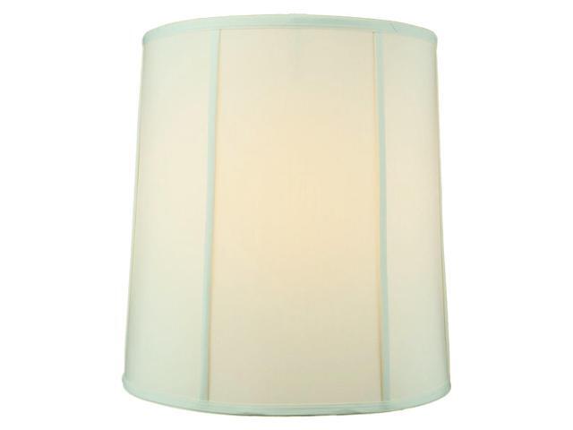 Egg Shell Empire Shantung Fabric Drum Lamp Shade 14x16x17