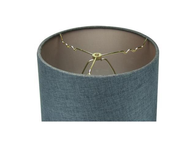 14w 1-Light Plug-In Swag Pendant Lamp Granite Gray