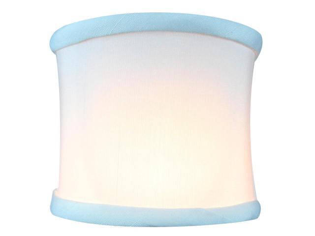 4x4x4.25 Down White Clip-on Sconce Half-Shell Lampshade