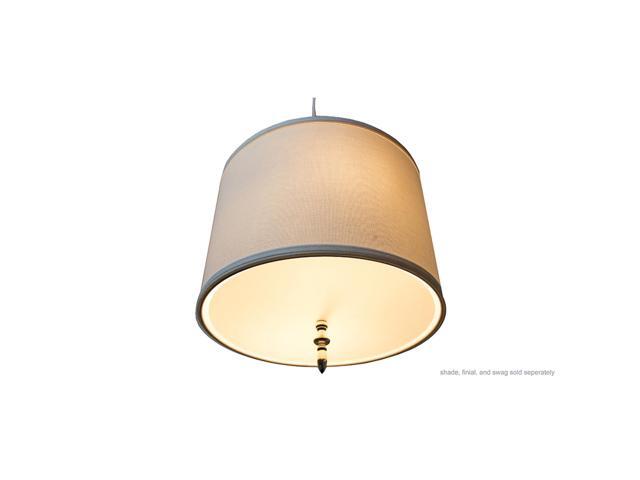 15' Round Diffuser Translucent frosted White (will Soften Light from Drum Lampshades and Pendants)