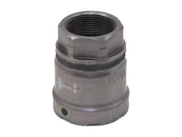 Viega MegaPress 4812 Carbon Steel Reducing Female Adapter, 1' x 3/4'