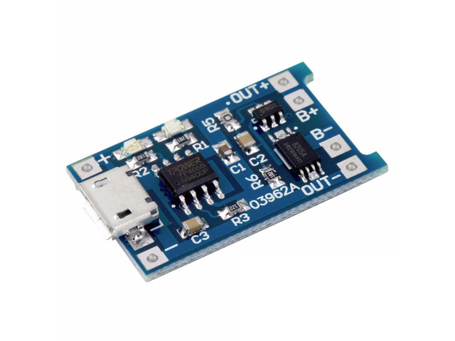 10pcs TP4056 5V 1A Micro USB 18650 Lithium Battery Charging and Protection Board 10pcs