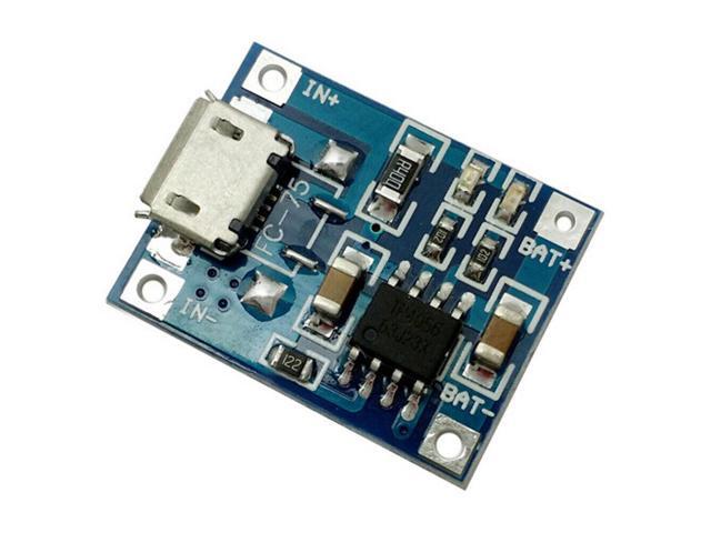 5pcs 5V Micro USB 1A 18650 Lithium Battery Charging Board Charger Module TP4056