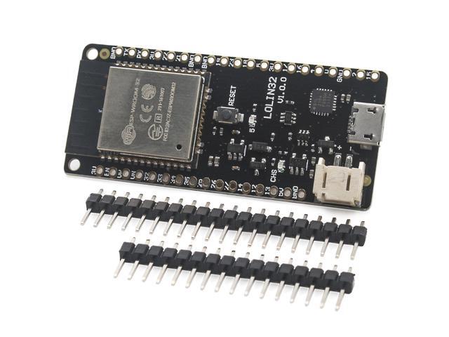 LoLin32 ESP32 WiFi & Bluetooth Development Board CP2104 w/ Lithium Battery Conn.
