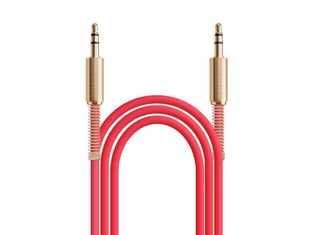 3ft Aux Cable 3.5mm 1/8' Male to Male Stereo Auxiliary Car Audio Cord