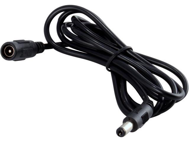 JacobsParts 5ft DC Power Extension Cable 5.5mm x 2.1mm Male Female Cord