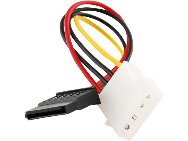 IDE/Molex/IP4/4-pin to SATA Power 15-pin Connector Converter Adapter Cable