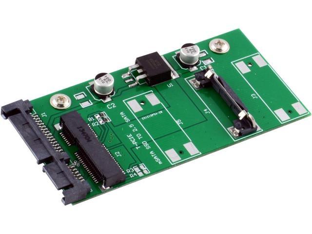 JacobsParts Protronix mSATA PCI-E SSD 50mm to 2.5' SATA Converter Adapter
