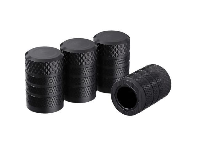 4pcs Tire Valve Stem Caps Anodized Aluminum Corrosion Resistant Covers Car Bike